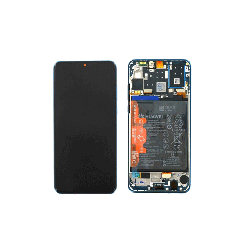 Huawei P30 Lite New Edition LCD Display Breathing Crystal - Original Service Pack avec Battery - No Warranty